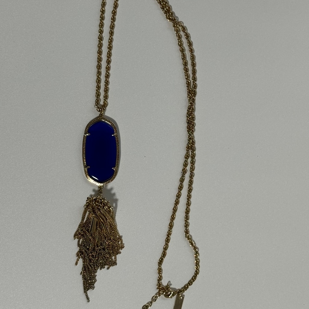 Kendra Scott Gold Cobalt Rayne